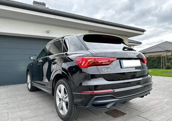 Audi Q3 cena 156900 przebieg: 44000, rok produkcji 2021 z Gostyń małe 379